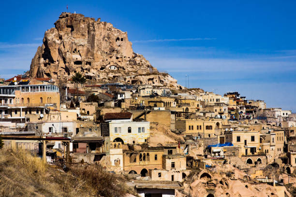 istock Town on the hill in Cappadocia 973431350