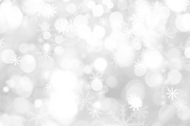 istock white blurred backdrop of nature, circle white wallpaper, gray bokeh background 973432756