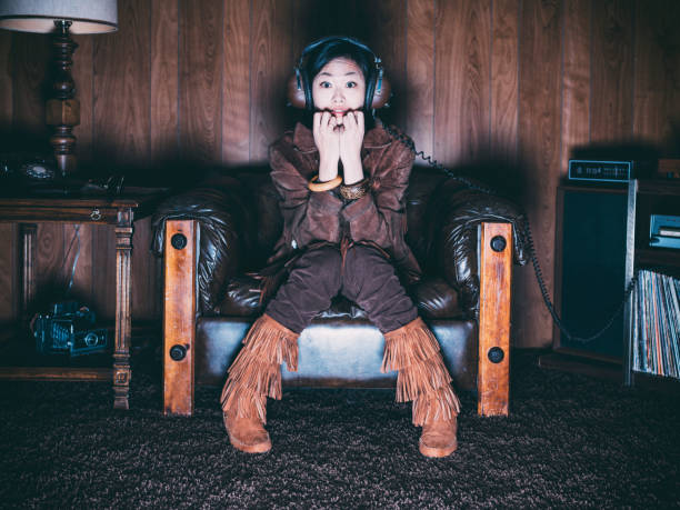 istock Retro 1970's Girl 973438826