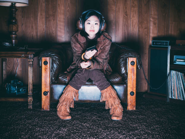 istock Retro 1970's Girl 973438862