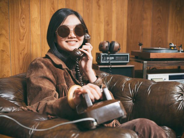 istock Retro 1970's Girl 973439398