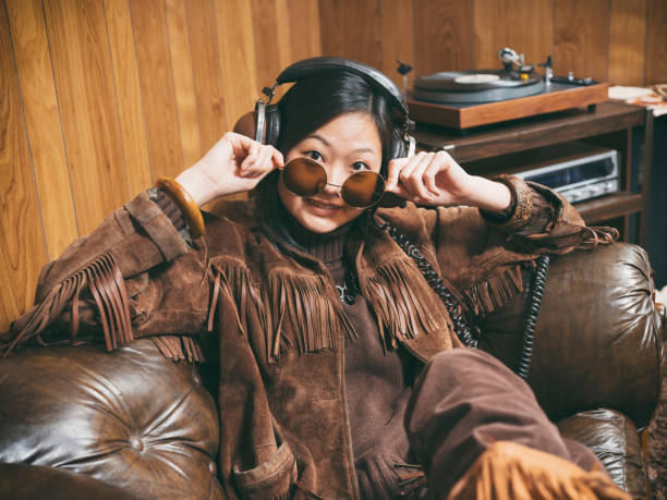 istock Retro 1970's Girl 973441646