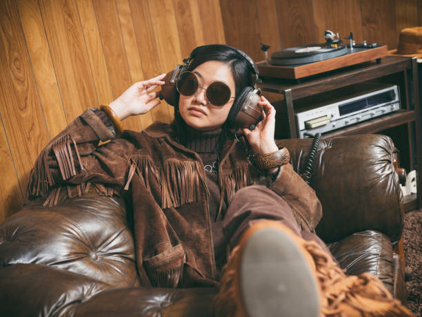 istock Retro 1970's Girl 973441662