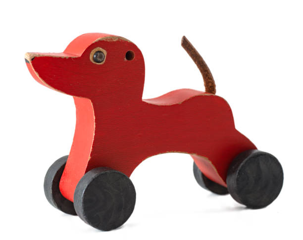 istock red dog toy 973445950