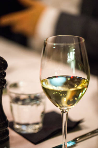 istock Glass of white wine 973446366