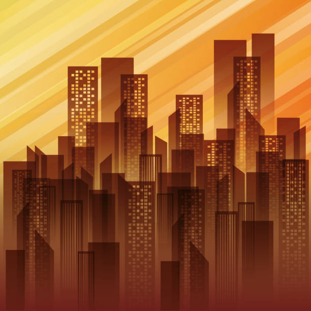 istock City design. Urban illustration. Buildings concept 973448836