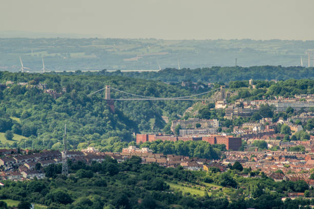 istock Clifton Suspension Bridge in Bristol from a distance 973464482