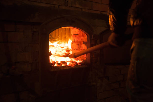 istock Fire from the furnace 973470644