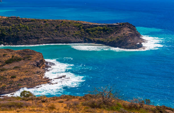 istock Surf Hitting Inlets on Antigua 973473676