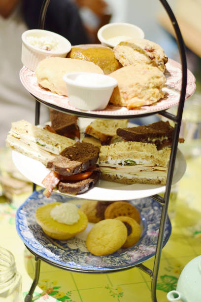 istock Sandwiches and scones 973487812