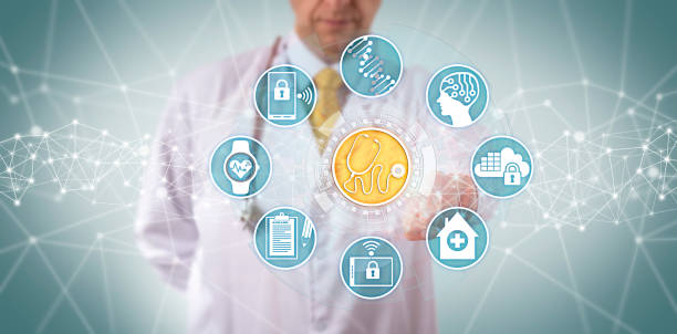 istock Clinician Accessing Medical Diagnostics App 973497700