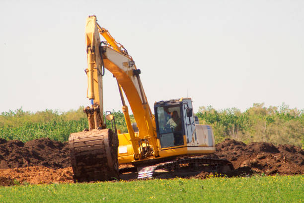 istock Close-up of a construction site excavator 973504174