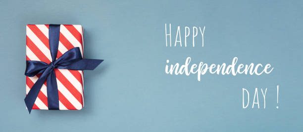 istock Happy Independence Day card. 973519094