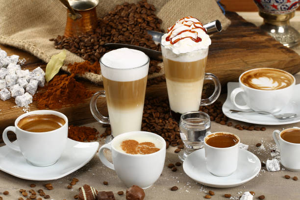 istock Variety of coffee 973519148