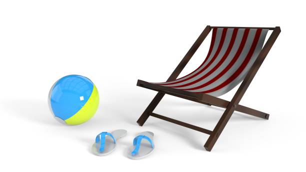 istock Summer background with the concept of goods, 3d rendering 973527946