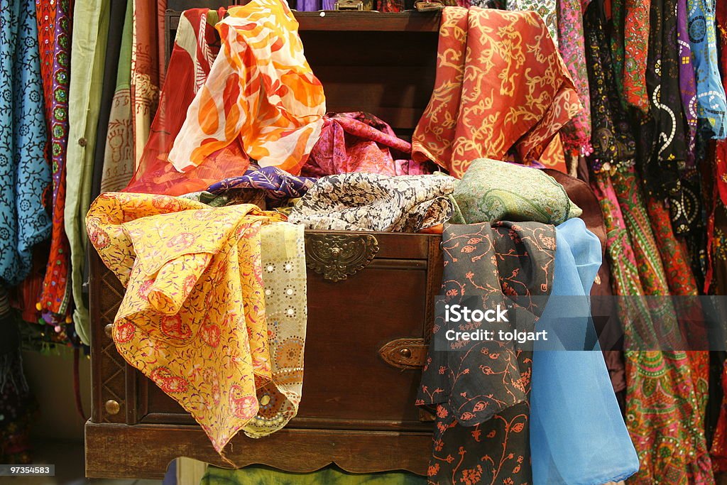 Indian Sari - Foto de stock de Arte royalty-free