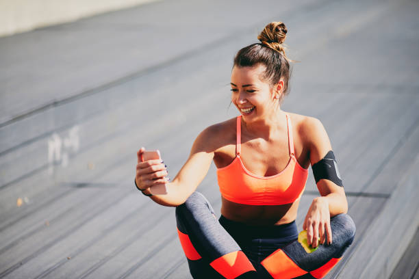 istock Woman taking seflie. 973564846