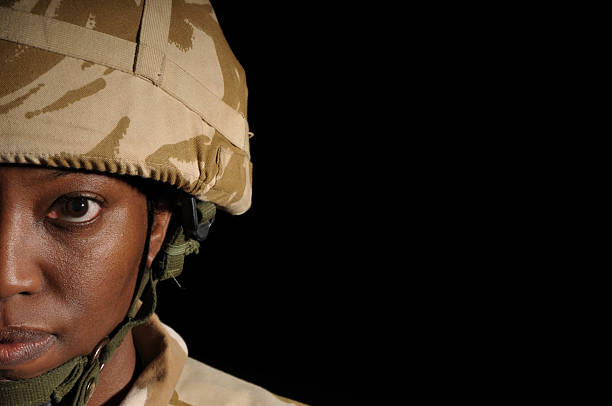 British Soldier stock photo