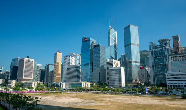 istock Hong Kong city skyline 973607150