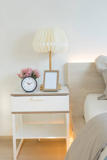 istock kid's bedroom interior with decorative table lamp on white table 973621850