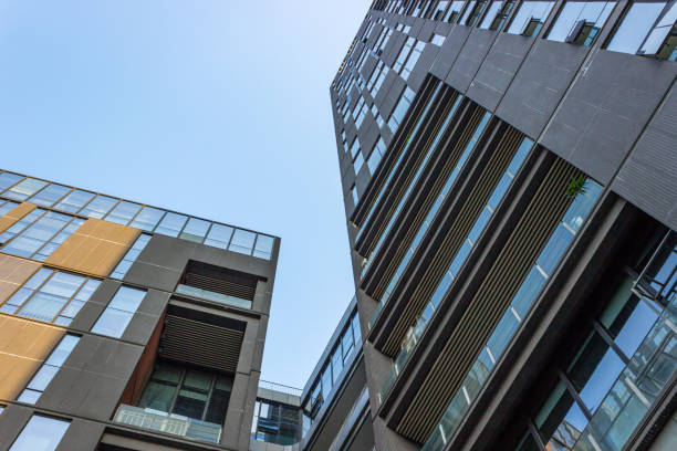 istock Looking up at urban architecture 973634380