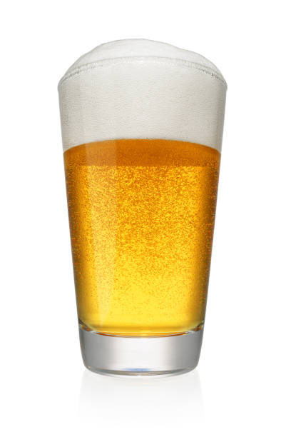 istock Glass of beer isolated 973637640
