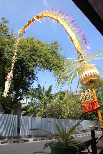 istock Balinese festival decoration. 973664688
