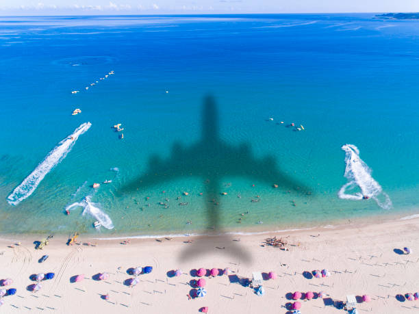istock Aerial view of Tropical beach 973670798
