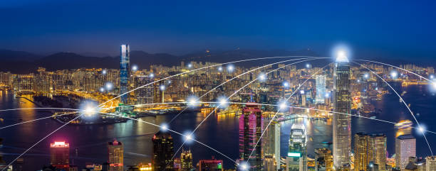 istock Hong Kong city network technology 973685958