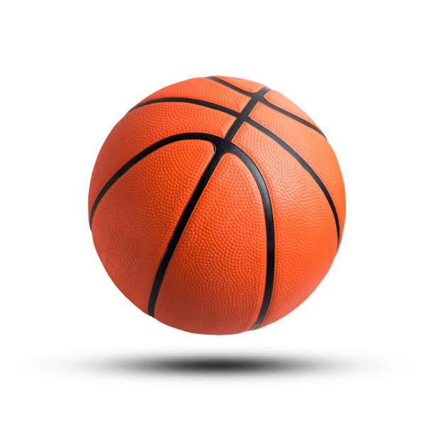 istock Basketball ball isolated on white background. 973705254