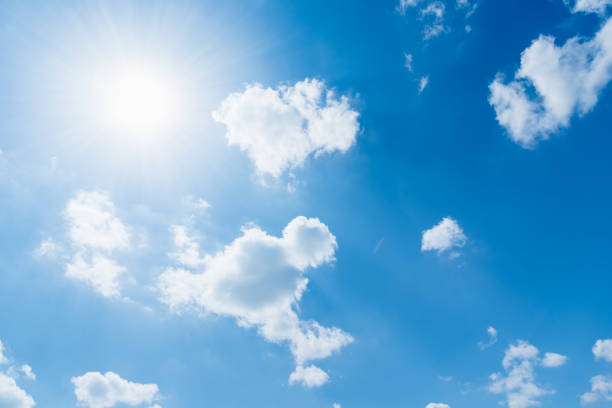 istock The vast blue sky and clouds sky. 973705294