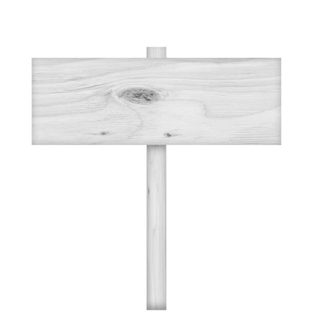 istock Wooden sign isolated on white background 973711602
