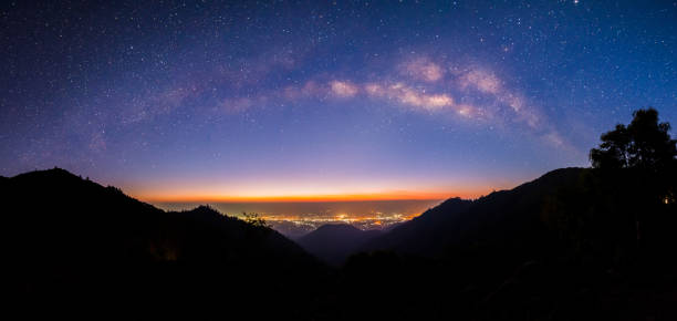 Photo of Panoramic Milky way at Doi Ang Khang