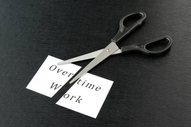 istock Prohibition of long working hours and overtime work 973736168