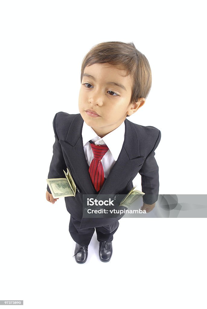 Businessboy - Royalty-free Amarrar Foto de stock