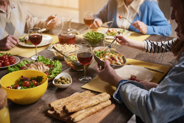 istock Nutritious meal served for family 973757392