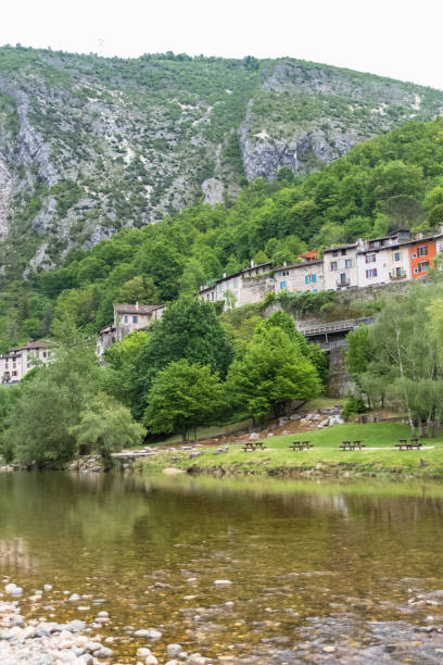 istock Pont-en-Royans in the Vercors 973762088
