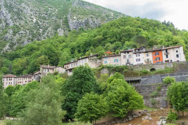 istock Pont-en-Royans in the Vercors 973763296