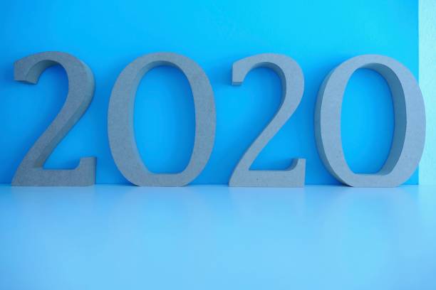 istock Year 2020 in wooden numbers 973764090