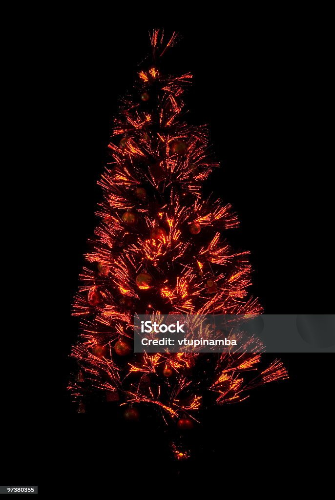 Astratto albero di Natale - Foto stock royalty-free di Albero