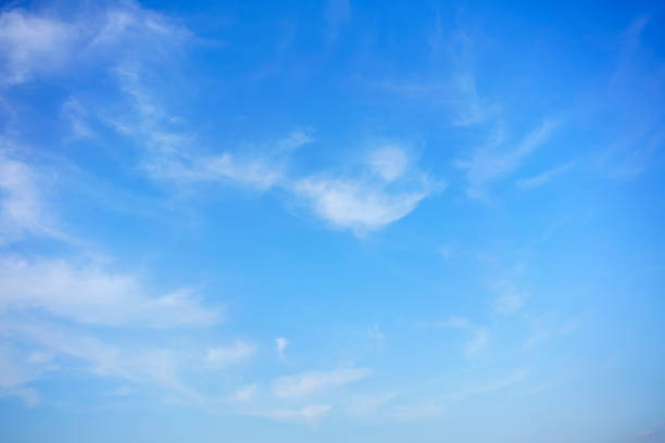 istock Beautiful Cirrus clouds and blue sky for background 973809876