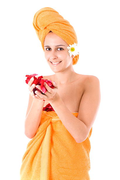 istock Woman in Towel 97382483