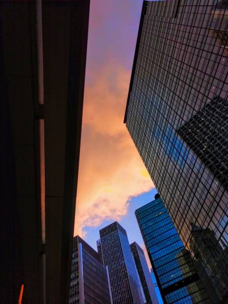 istock Sunset in the Central, Hong Kong 973833402