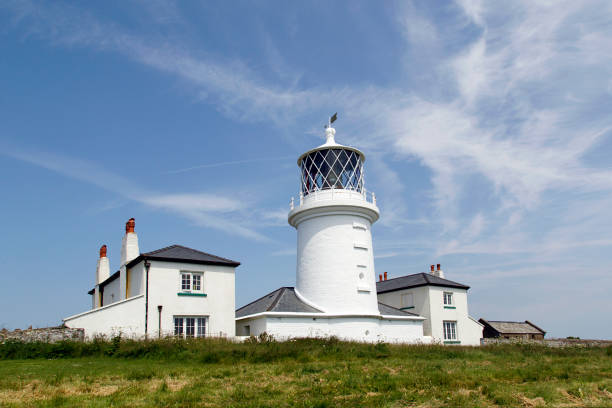 istock Caldey Island Lighthouse - Pembrokeshire 973839486
