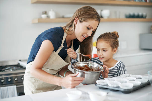istock We both so proud of the yummy batter we made 973850596