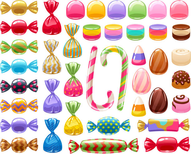 42,800+ Wrapped Candy Stock Illustrations, Royalty-Free Vector