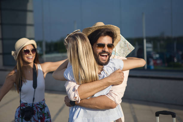 istock It's nice to see old friends. 973873348