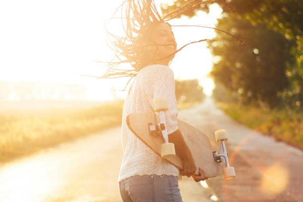 istock Skater in a road 973894784