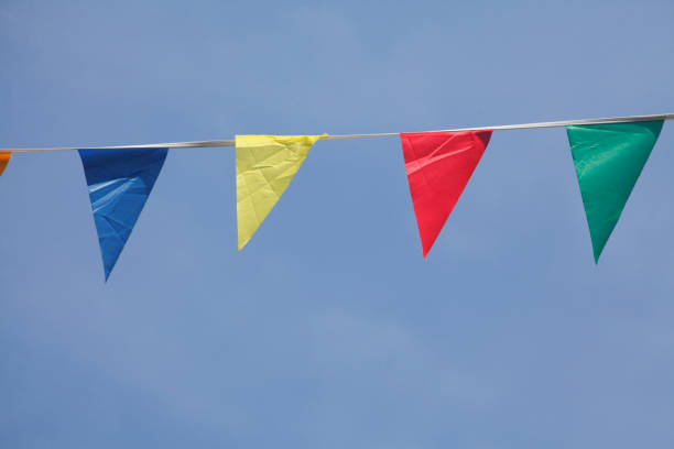 istock Colorful pennants 973910132