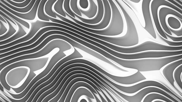 istock abstract curves - parametric curved lines and shapes 4k seamless background 973912122